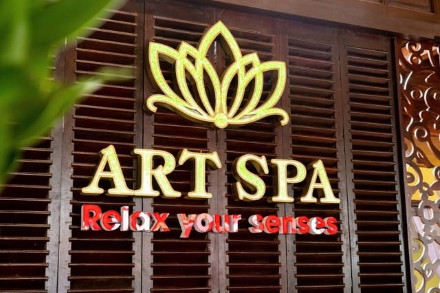 Logo Art Spa Hoi An, địa chỉ nổi tiếng với dịch vụ Vietnamese Head Spa Hoi An dành cho khách quốc tế.